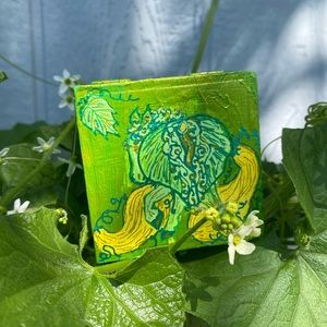 Hand painted Herb Box/ Bath Tea!